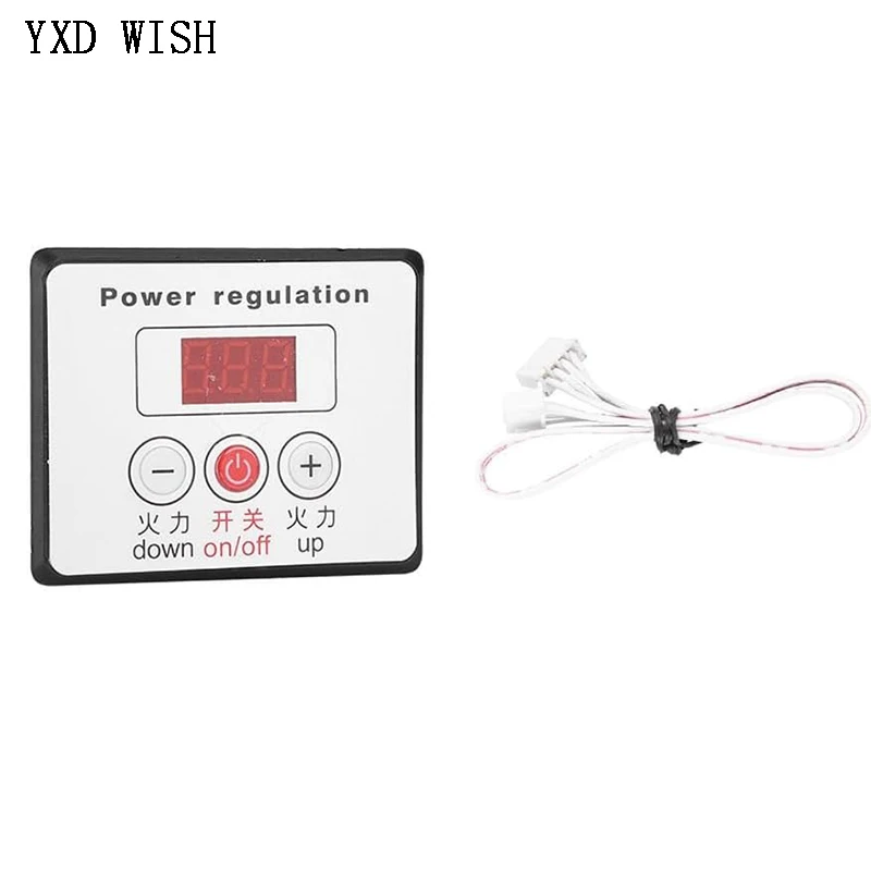 4000W 220V AC SCR Regulator napięcia ściemniacz silnik elektryczny prędkość temperatura kontroler + cyfrowy metrów dla bojler silniki — zdjęcie 6