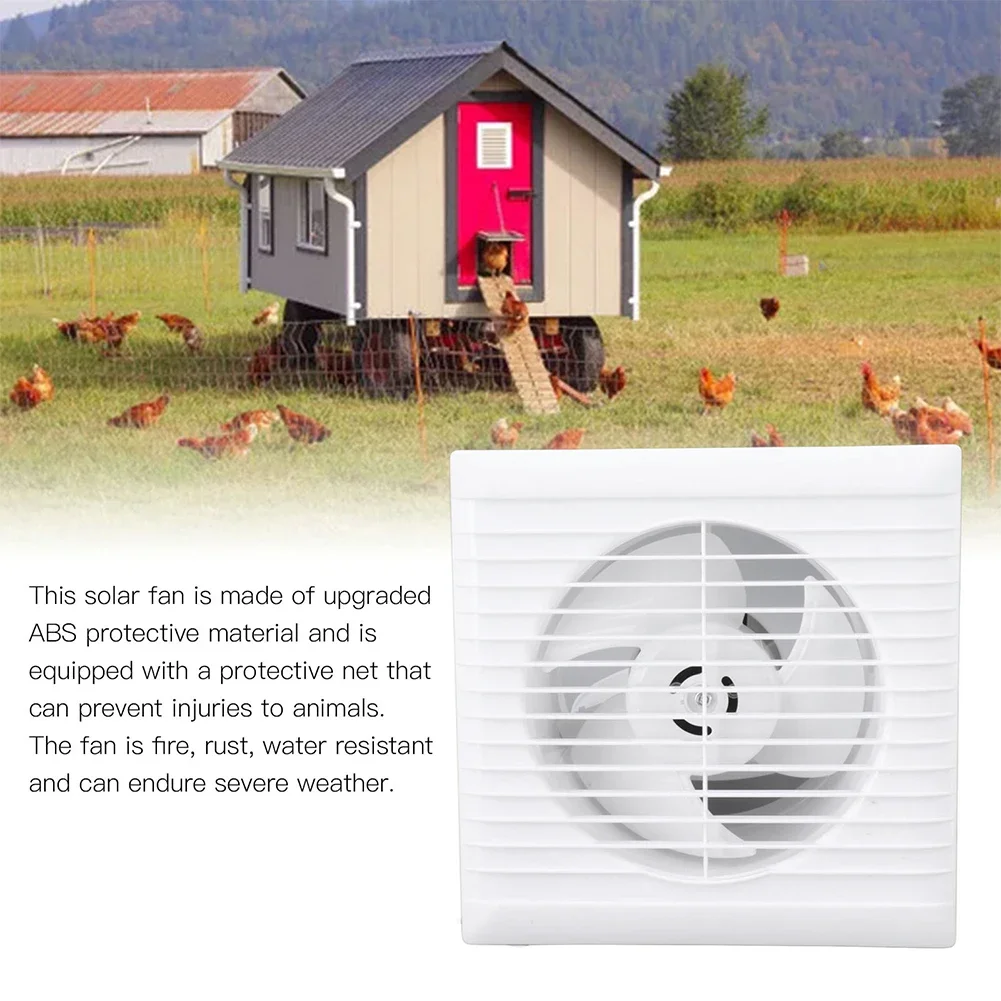 12V Bathroom Extractor Fan Silent Fan Solar Vent Fan For Wall Or Ceiling Mounted Wall Or Ceiling Mounted Vent Fan