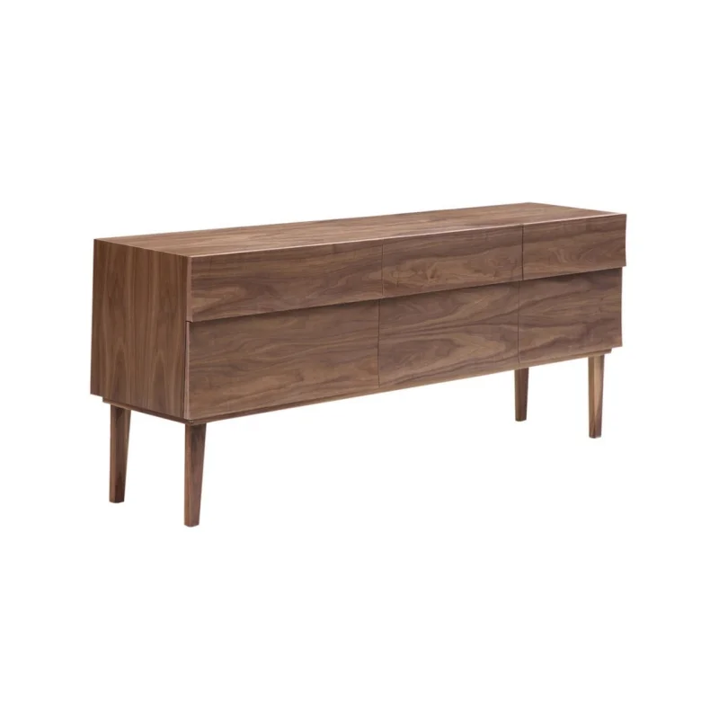 Luxury Reflection Modern Dresser Cabinet Solid Wood Sideboard for Bedroom Dining & Living Room