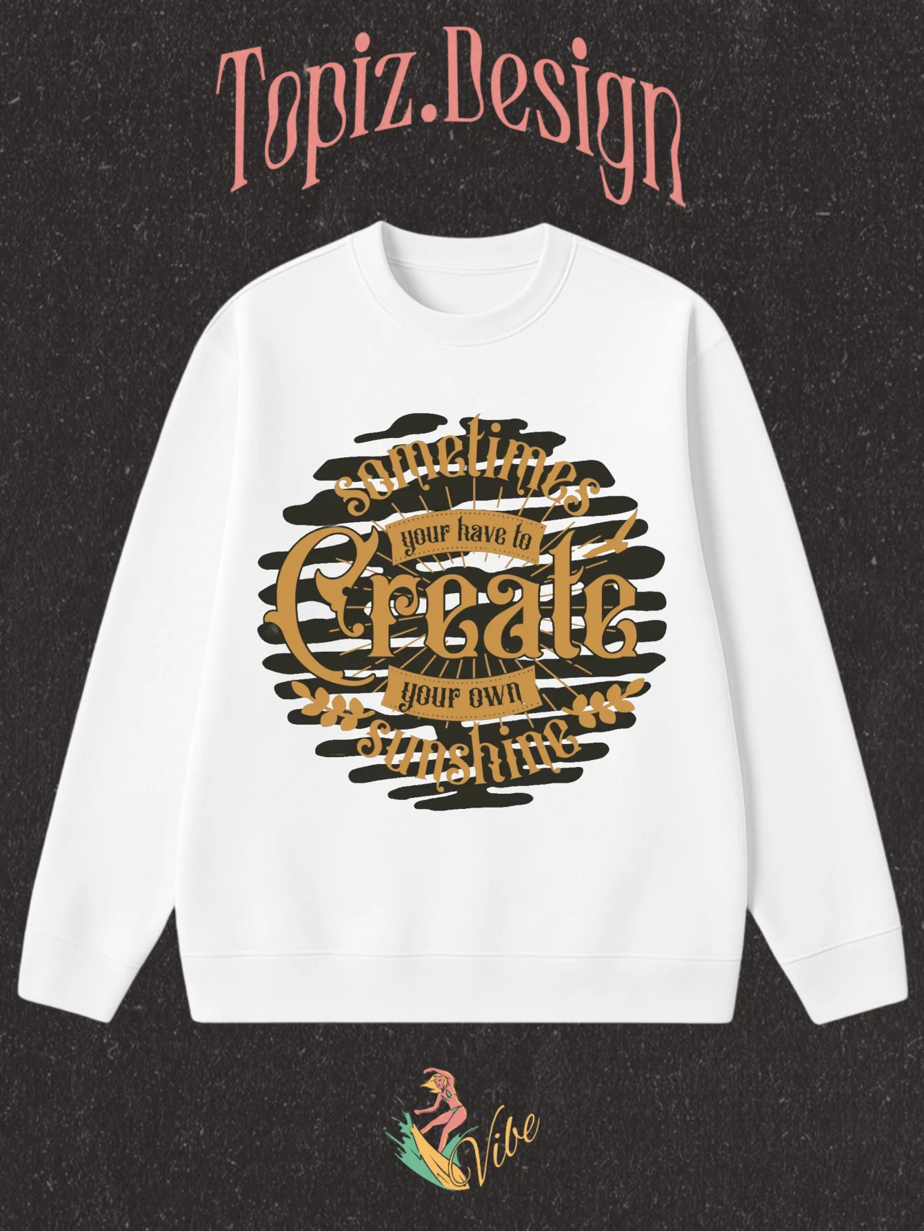 

Create Universe Graphic Printing Autumn and Winter Pure Cotton Men's and Women's Sweatshirts Outdoor Sports Leisure Fashion