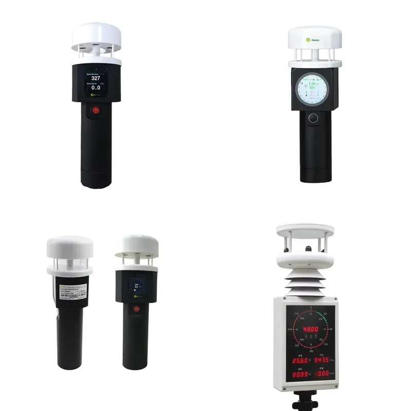 Portable Ultrasonic Handheld Anemometer for Crane Wireless Weather Station