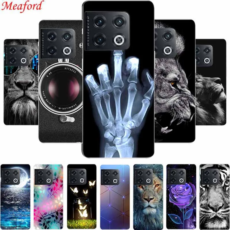 Phone Case For OnePlus 10 Pro Case Clear Edge TPU Silicone Soft Funda Coque For OnePlus 10T 10 Pro Back Cover Case One Plus 10 T