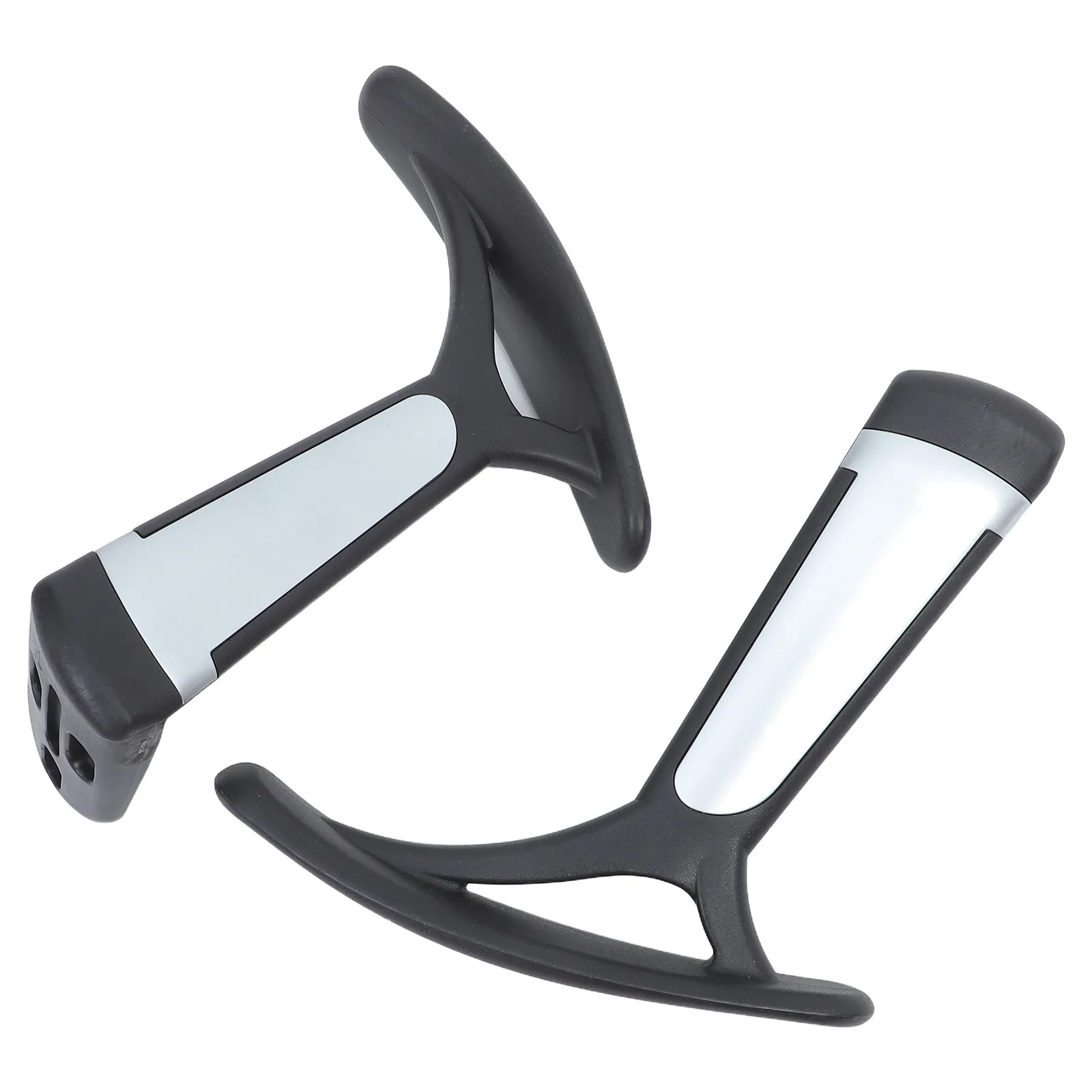 2 Peças de Apoio de Braço Ergonômico de Plástico para Cadeira de Escritório, Suporte para Cadeira de Computador Gamer, Acessórios de Apoio de Braço Ve