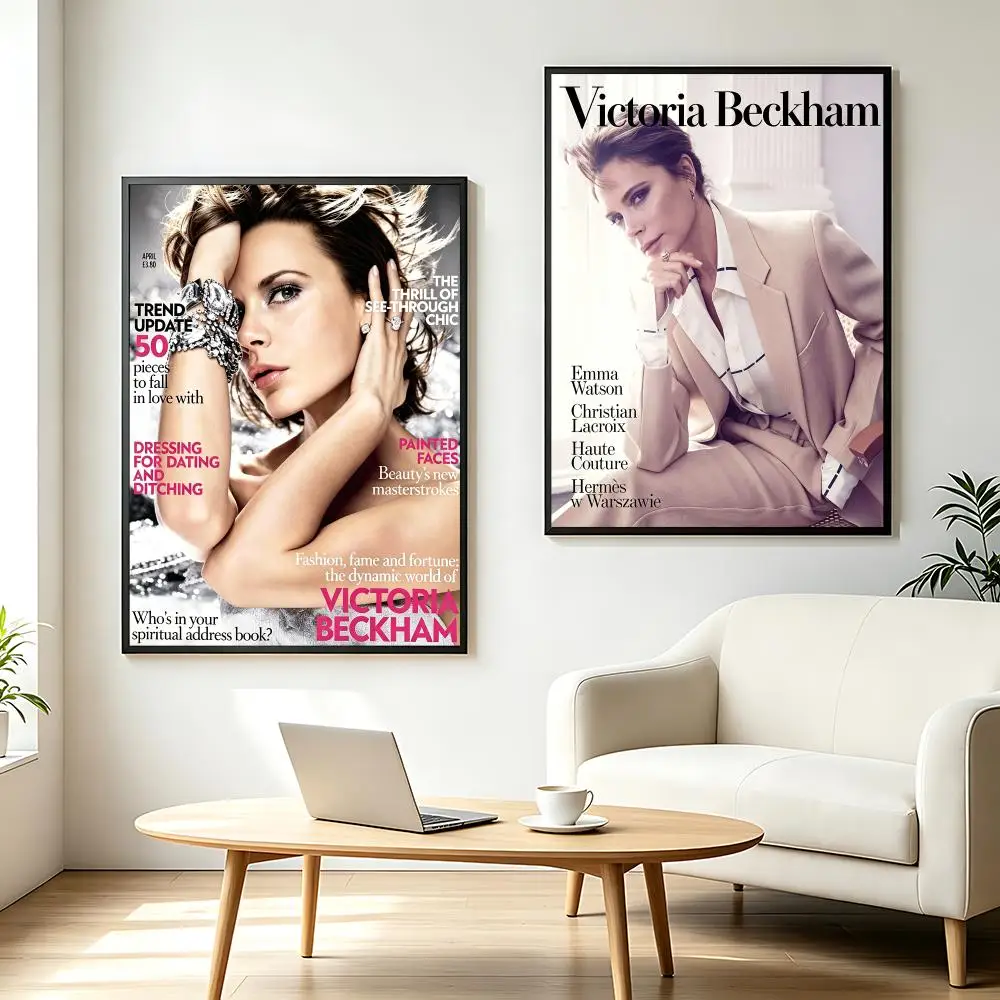 actor Victoria Beckham Poster  Poster HD Printing Fresh and Nordic Home Decor Wall Art for the Living Rooms Hallways Gift Giving