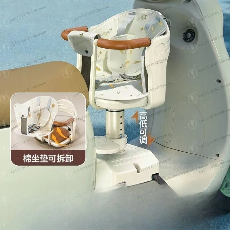 Adjustable Dual Direction Kid Riding Seat Portable Front Place Safety Sitting Cushion For Scooter