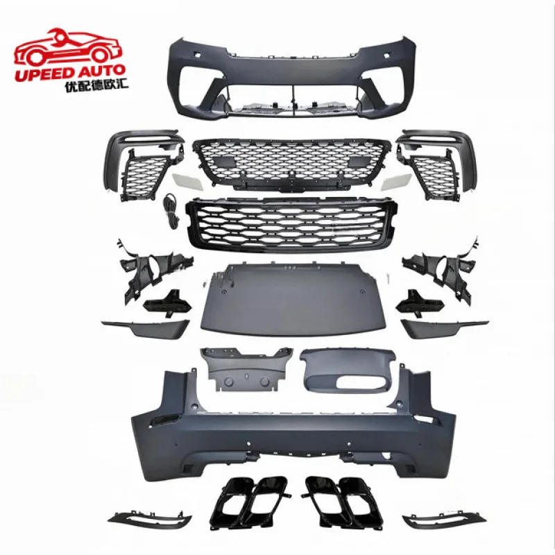 

Suitable for RR Velar 2017- Base Upgrade to SVA Version Low to High Front and Rear Bumper Completely Body Kit