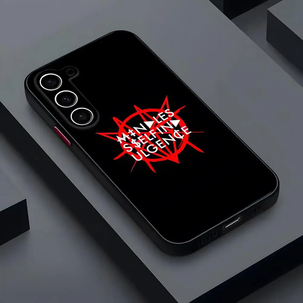 Чехол для телефона Mindless Self Indulgence, матовый прозрачный для Samsung S25Plus S22 FE S23 Ultra S24 Plus S25 21, роскошная задняя крышка
