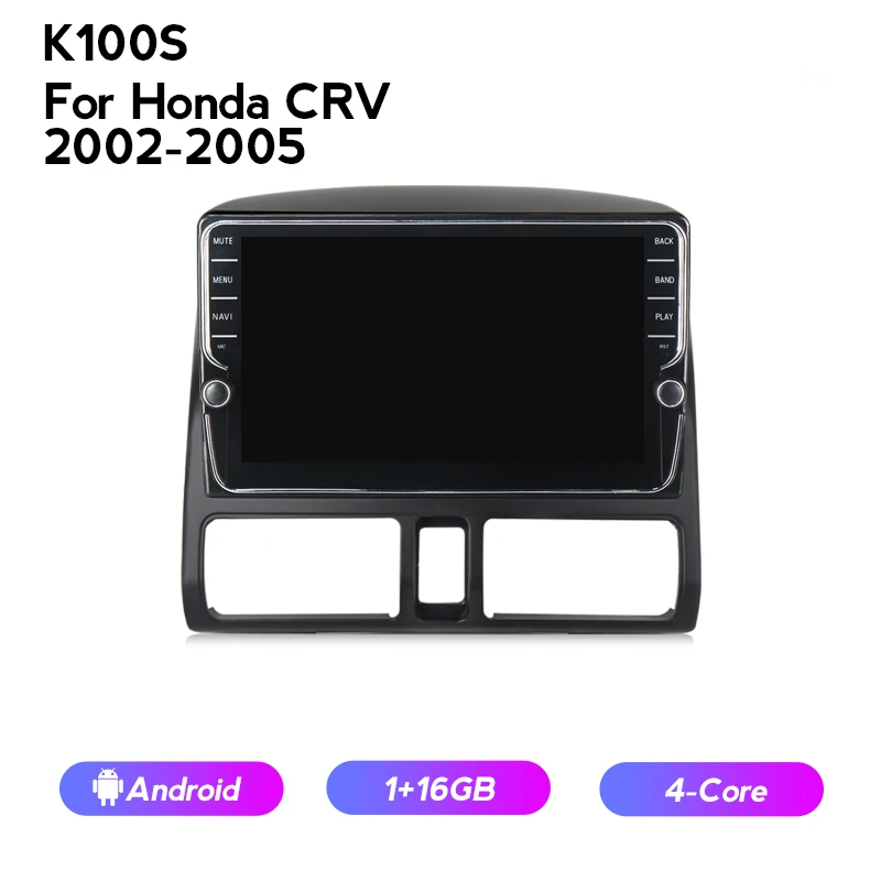 Car Radio For Honda CRV CR-V 2002-2005 GPS Navigation 2din Multimedia Stereo DVD Player Android 11 Autoradio Carplay Accessories