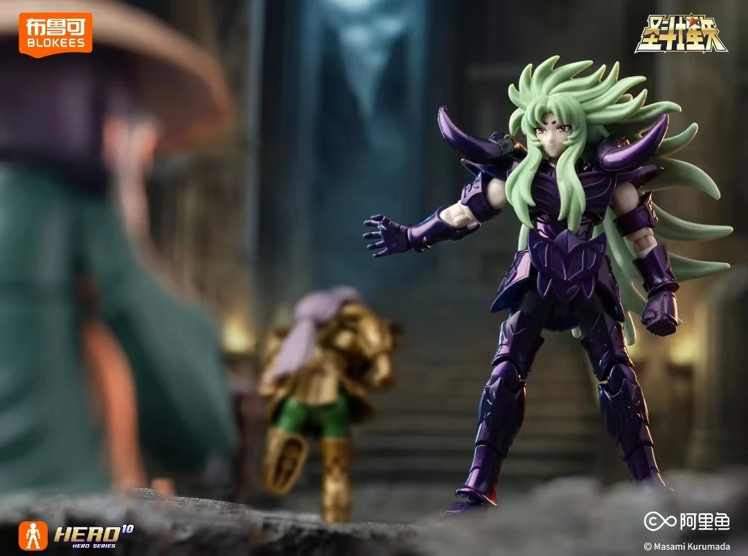 New Blokees Saint Seiya Star Edition Vol.5 Underworld Raid Assembled Figure Building Block Collectible Toy - view 5