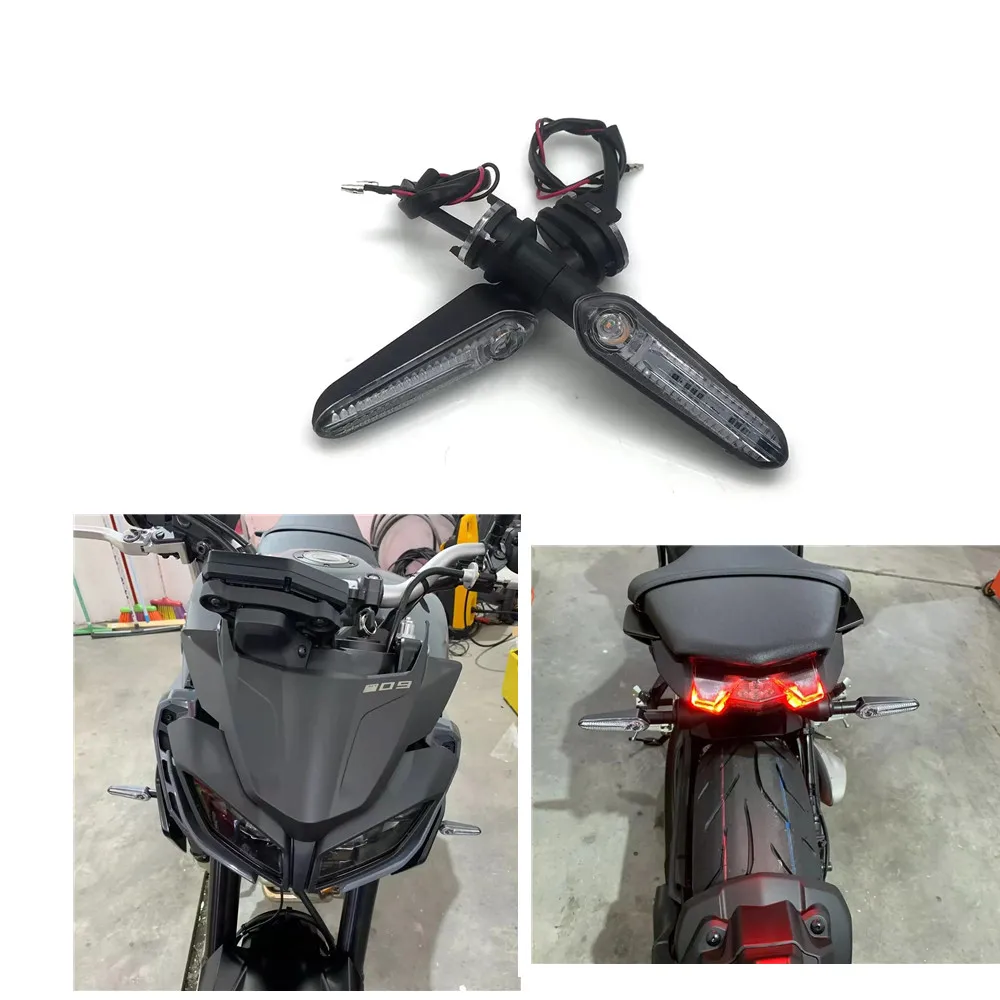 

Светодиодный указатель поворота MT09 MT07, для YAMAHA MT10 MT125 MT25 YZF R15/R1/R6 TRACER XSR 700/900 XJ6 FZ1, мотоциклетные Световые индикаторы