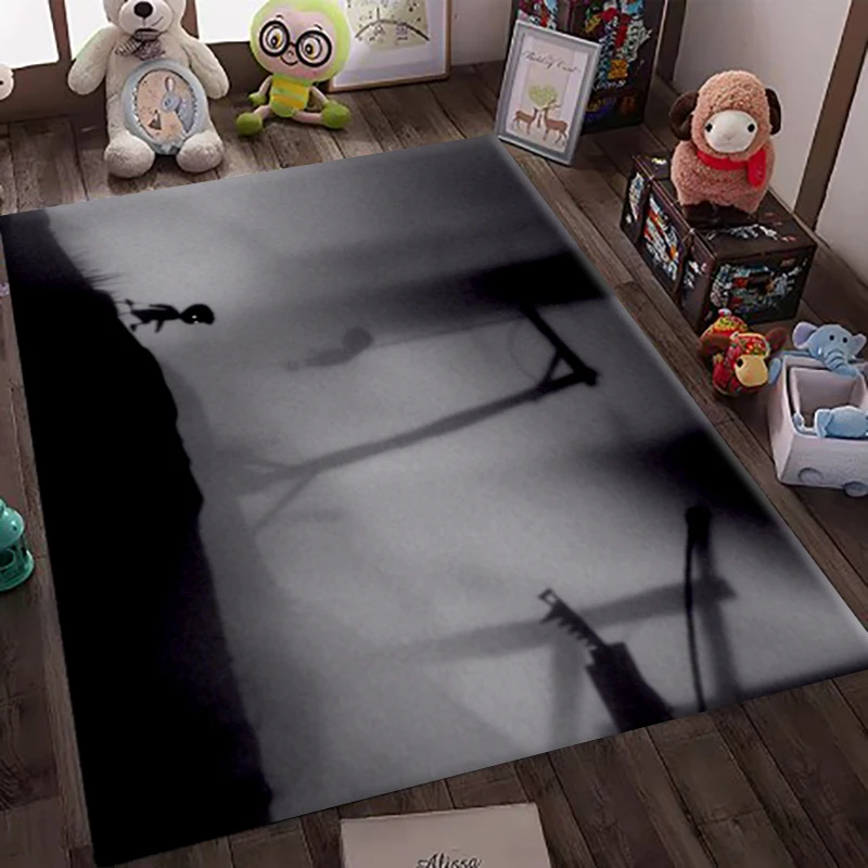 Game Limbo Carpet for Living Room Bedroom Home Sofa Decoration Balcony Washable Carpet Home Decor Rug Home Decor