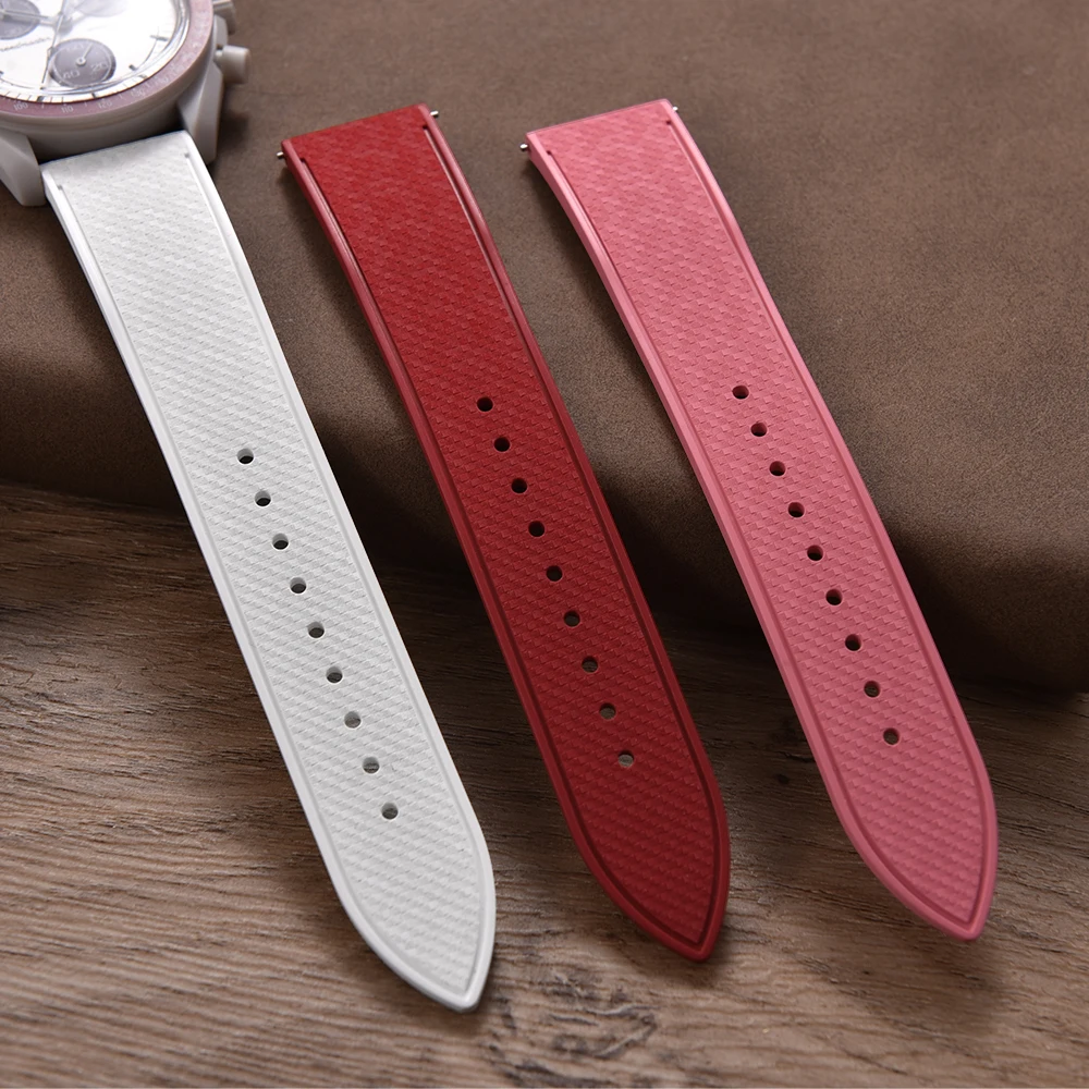 Hochwertiges FKM-Gummi-Uhrenar – Fkm Rubber Dive Watch Strap 20Mm Bewertung und Preis
