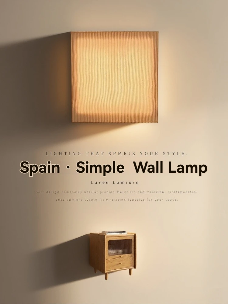 Modern Minimalist LED Wall Lamp Dimmable Hallway Living Room Background Wall Light With Remote Control Ambient Art Wall Sconces