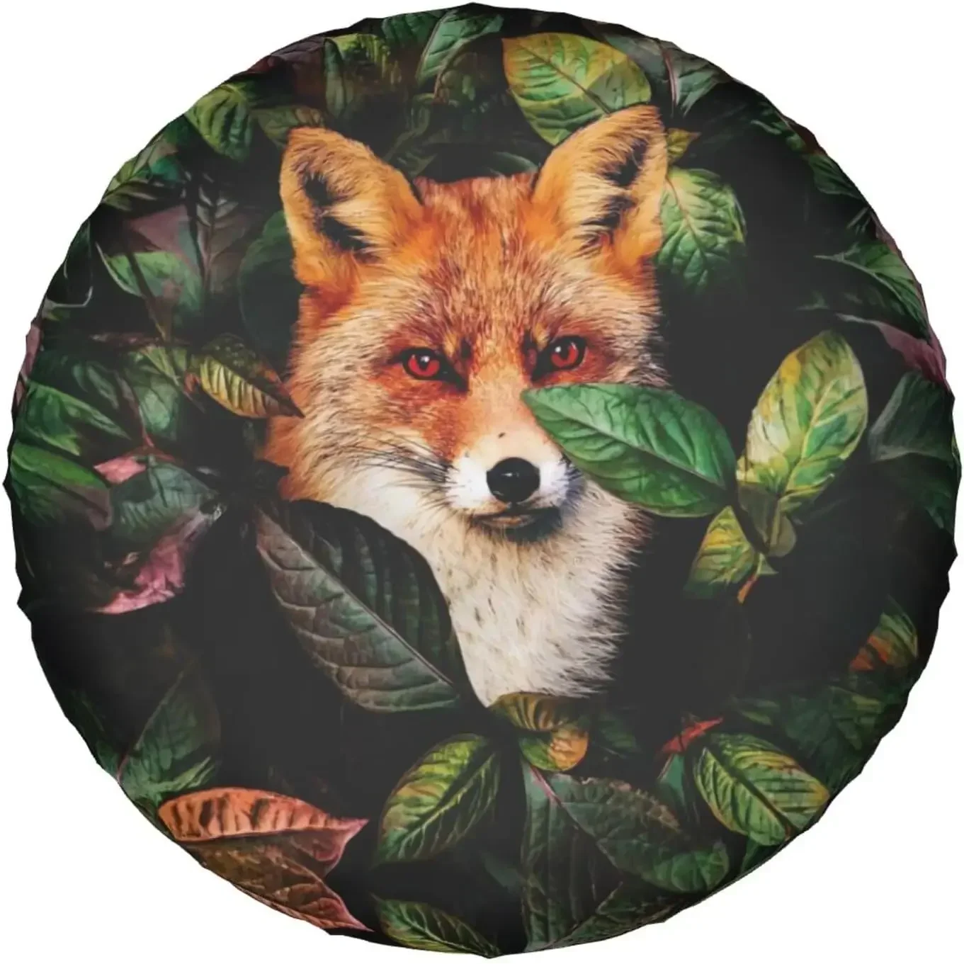 

Divertida funda para neumático repuesto Fox, resistente a la intemperie, testy polvo, cubiertas universales para neumáticos