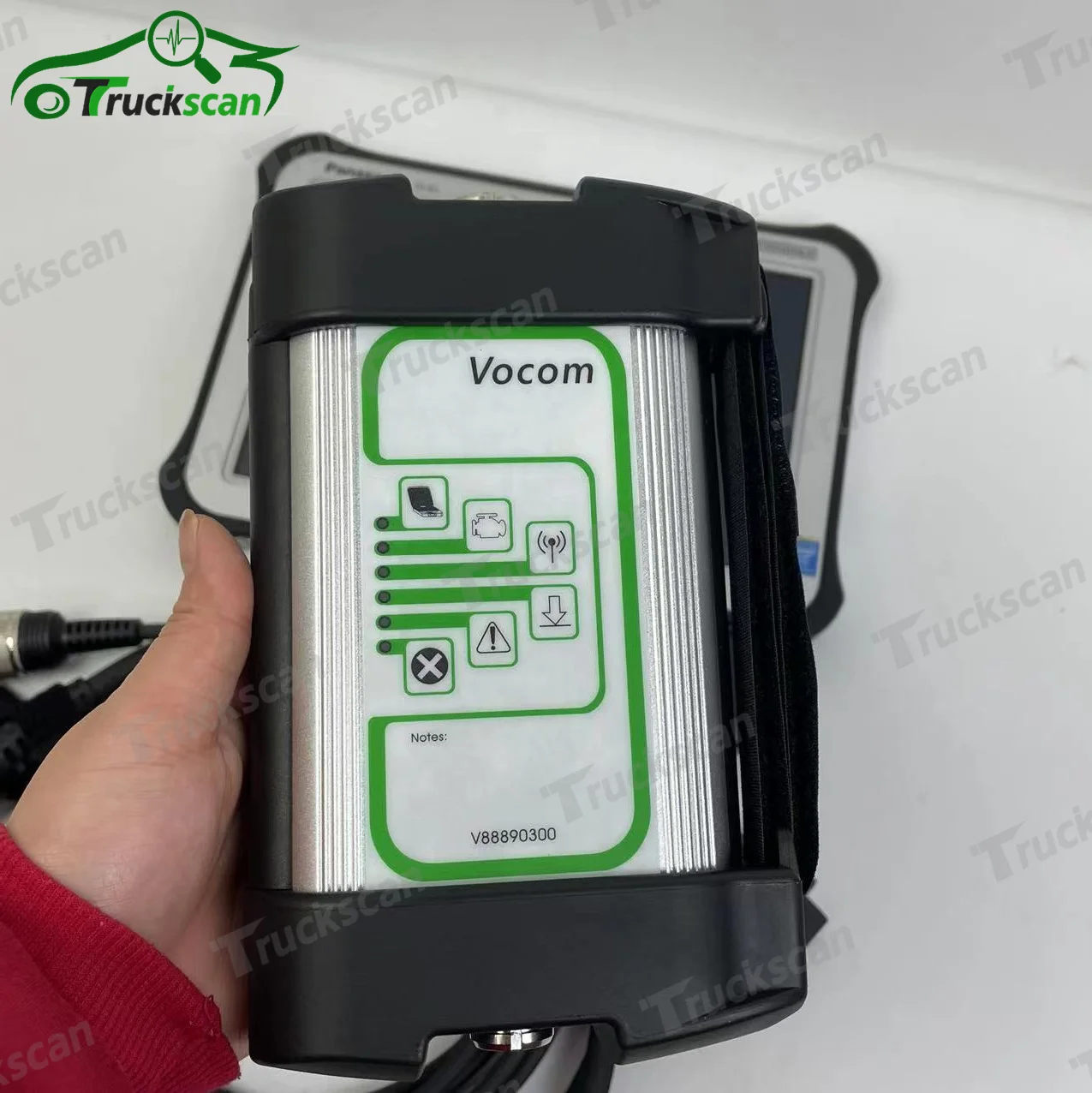 For  Vocom 88890300 vcads interface for renault UD Mack Truck Excavator construction Diagnostic tool