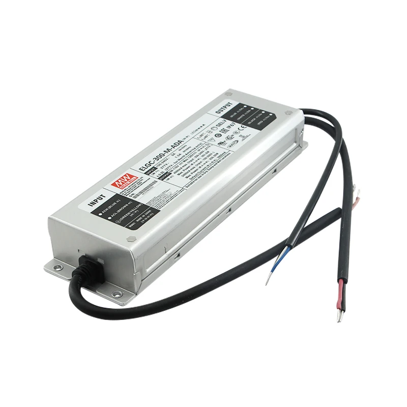 MEAN WELL ELGC-300-M-AB 300w Constant Power LED Driver with 3 in 1 Dimming PWM Function