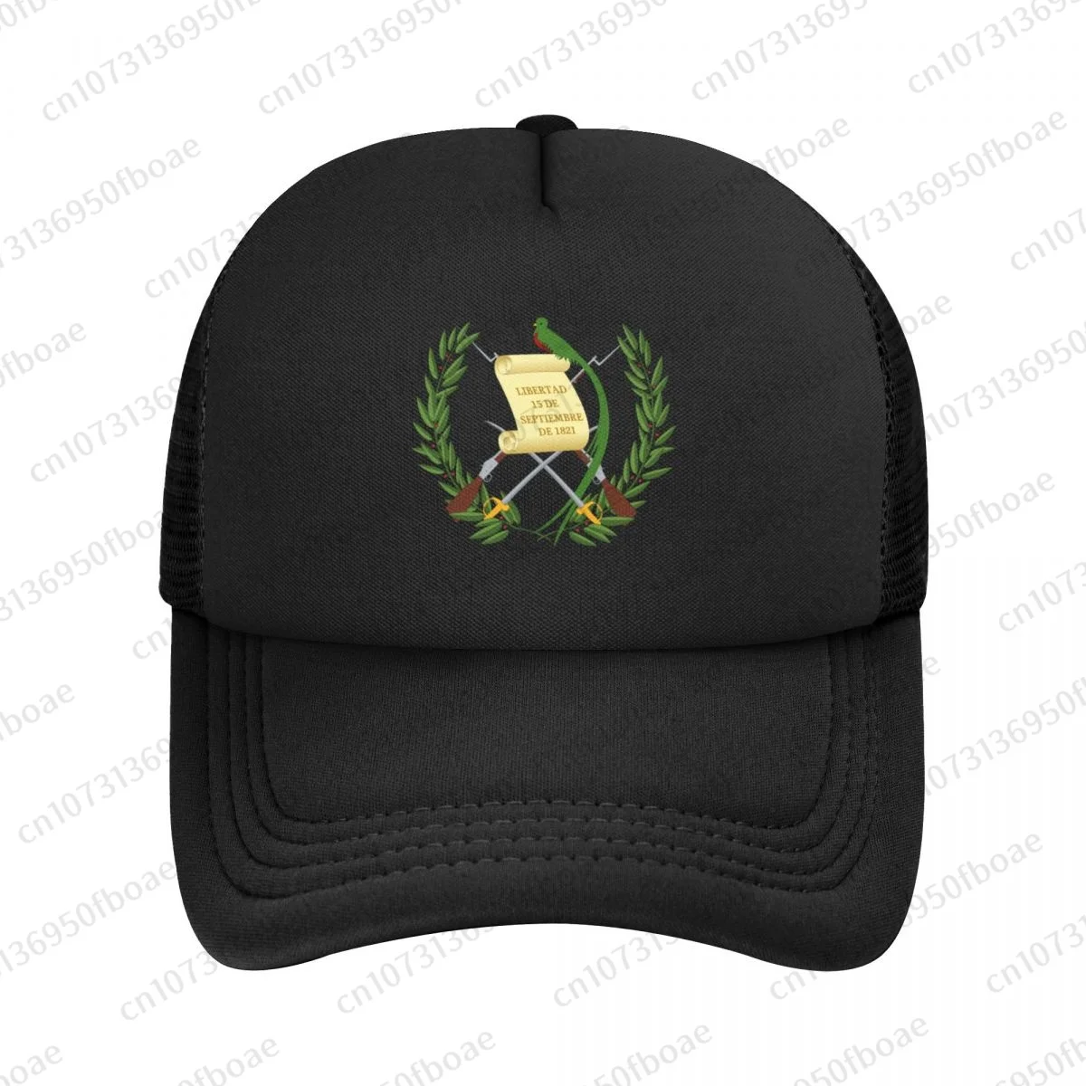 Coat Of Arms Of Guatemala Baseball Cap Women Men Fashion Hiking Hat Sport Breathable Golf Hats