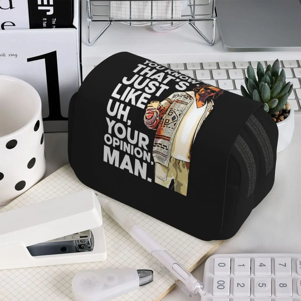 

Винтажный пенал The Big Lebowski для детей, подарочная коробка для ручек, сумка для карандашей, канцелярские принадлежности, сумка-держатель для ручек