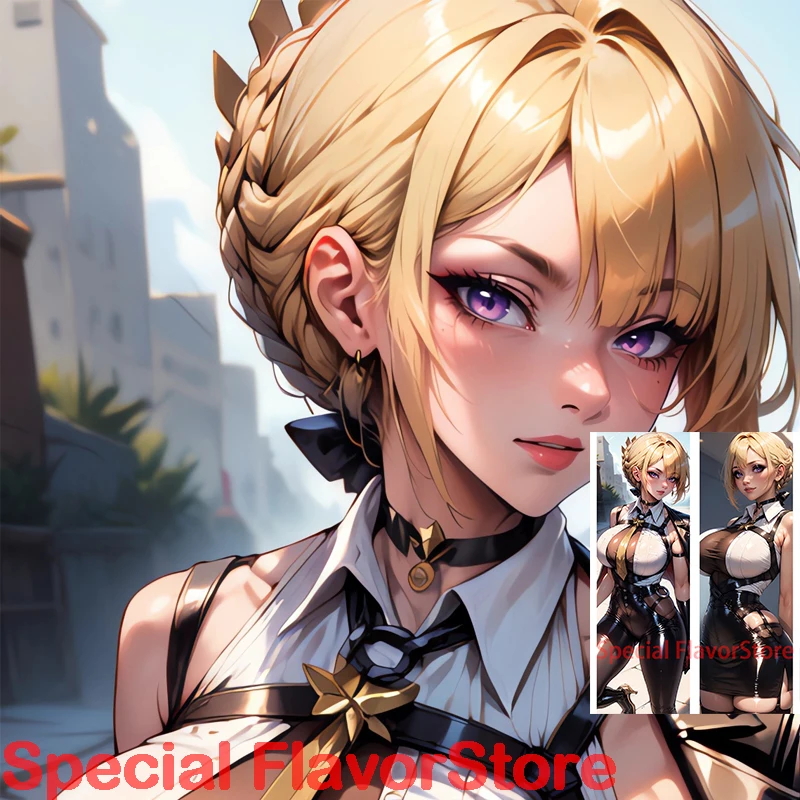 

Dakimakura anime Evelyn Chevalier Zenless Zone Zero Double-sided Print Life-size body pillows cover Adult pillowcase