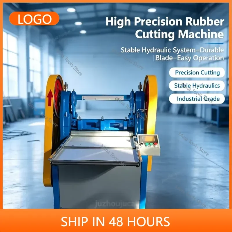 Rubber Cutting Machine Pneumatic Ultrasonic Synthetic Polymer Slitting Mechanism Versatile Pro Apparatus Station