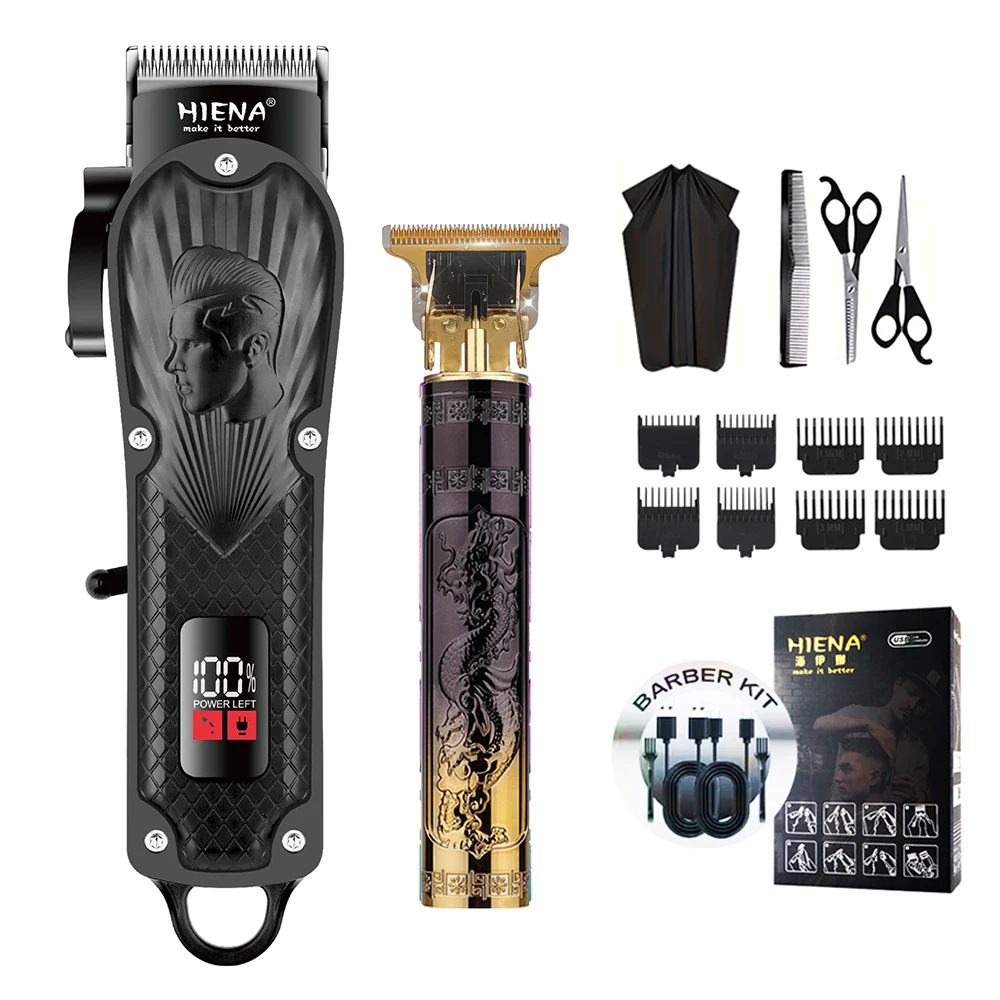 

Electric Hair Clipper UBS Rechargeable Cordless Beard Trimmer Men's Powerful Electric Clipper Grooming Tool