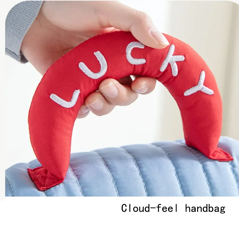 Makeup Bag with Handle Waterproof Portable Travel Storage Bag Large Capacity Skincare Wash Storage Toiletry Bag House-Shaped