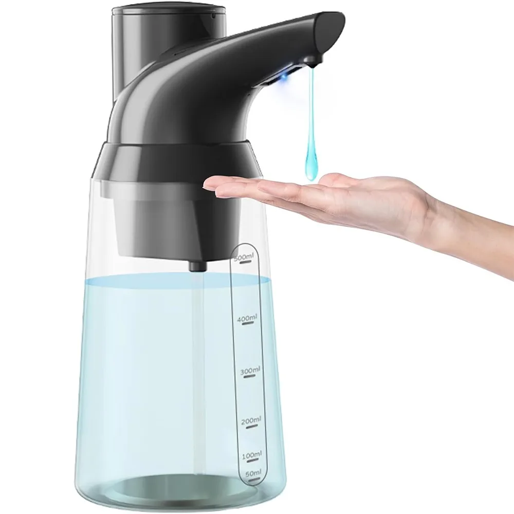 

Adjustable Automatic Soap Dispenser 4 Adjustable Level Battery Powered Operated Sensor Hand Sanitizer Dispenser Touchless