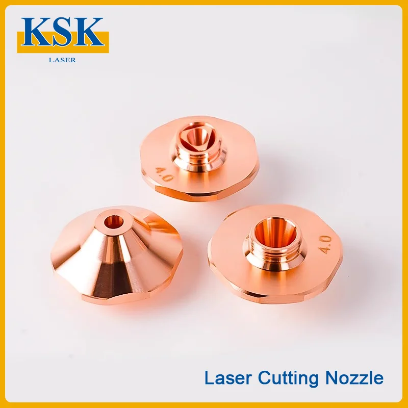 KSK Flat Cutting D28 Plum Blossom Convex Single Layer SE Nozzle SC Cutting Nozzles High-speed DE For WSX HANS Raytools Precitec