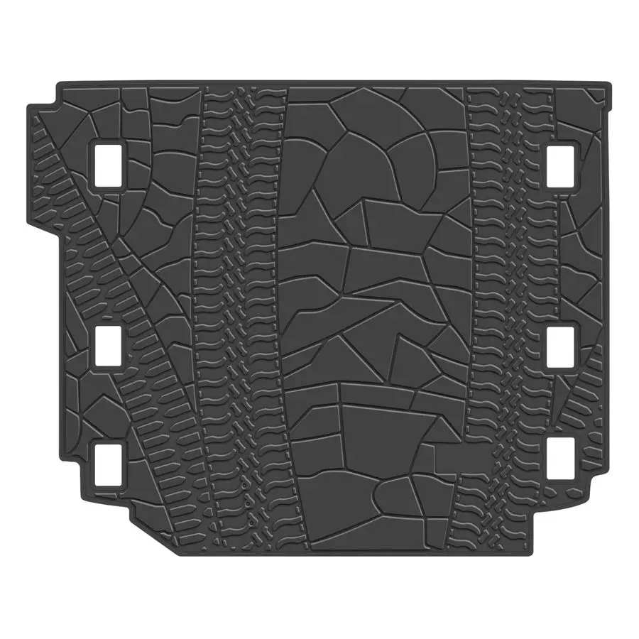 

Liners Custom Fit for Jeep Wrangler JL 4x4 Door Sahara Rubicon 20182025 2026 Trunk Mats Rubber All Weather with Subwoofer Heavy