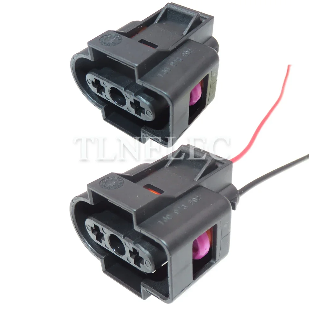 2 Pin Way Auto Water Spray Antifreeze Connector With Wires Car Wire Cable Sockets For VW 1J0 973 202 1J0973202