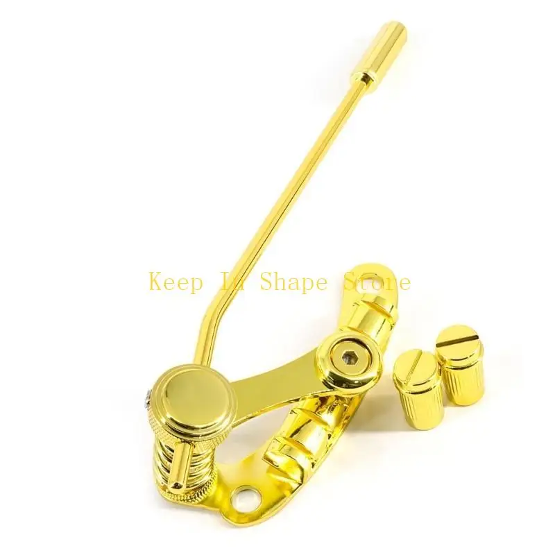 U1JC الغيتار الكهربائي جسر وقف قضيب الذيل تريمو الغيتار الكهربائي جسر اهتزاز استبدال الغيتار جسر الاهتزاز #4