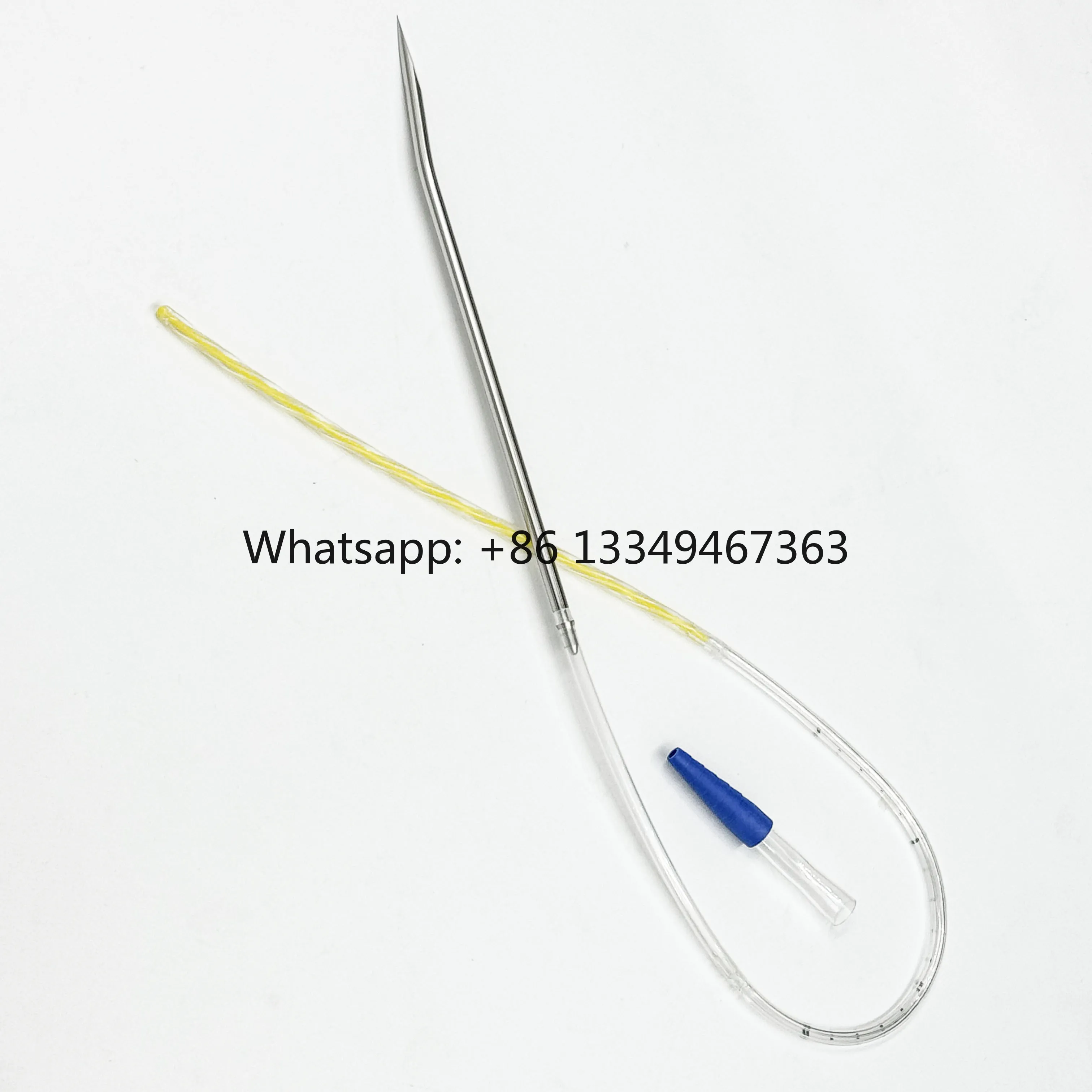 Transparent Radiopaque Tube Disposable Surgical Drainage Catheter Smooth Surface for Medical Veterinary Supplies