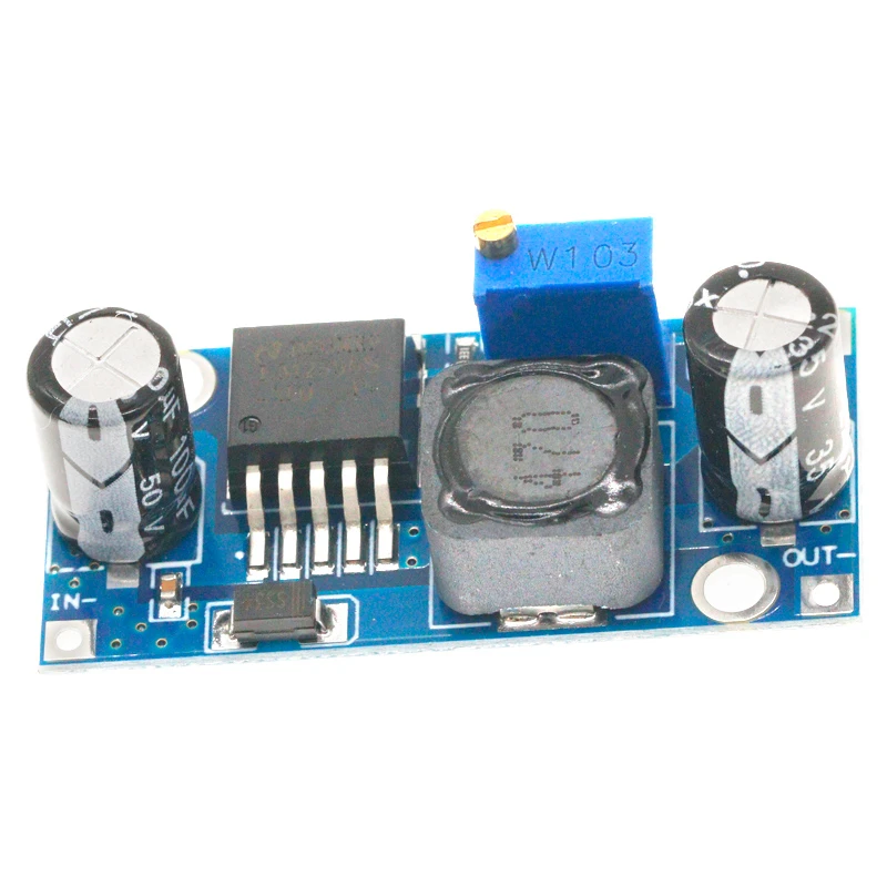 LM2596 LM2596S Adj Voeding Module DC-DC Step-Down Module 5V/12V/24V Verstelbare voltage Regulator 3A