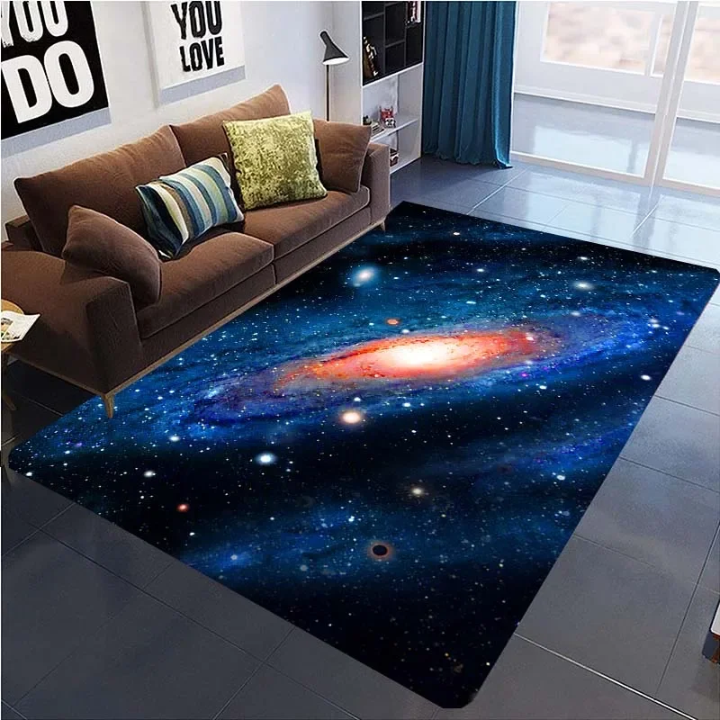 Which Universe Starry Sky That Belongs To You ？sky Carpet Kids Play Mat Non-slip Floor Mat Non-slip Area Rug Room Decor Gift