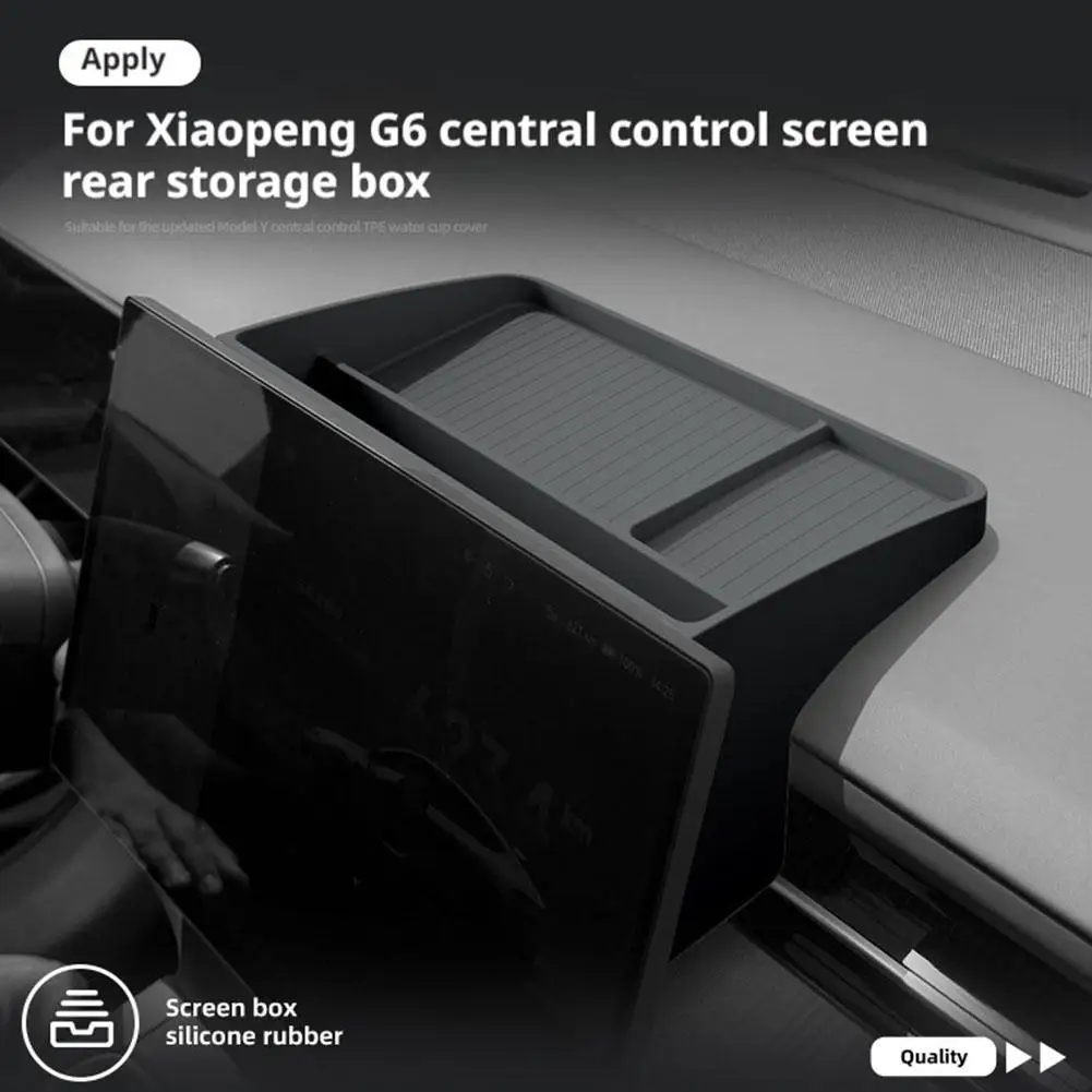 

Для Xpeng G6 2025 центральный экран управления, задний лоток для хранения автомобиля, органайзер, аксессуары для интерьера, ящик для хранения, приборная панель, уборка X2E7