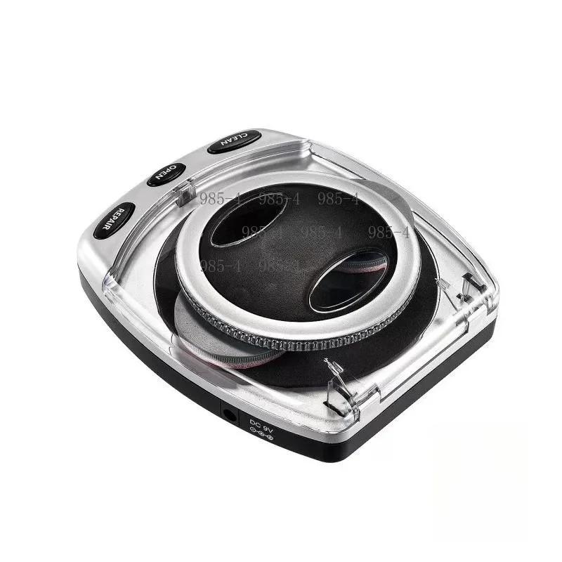 Automatic Disc Scratch Repair Machine Electric CD DVD Surface Restoration Cleaner