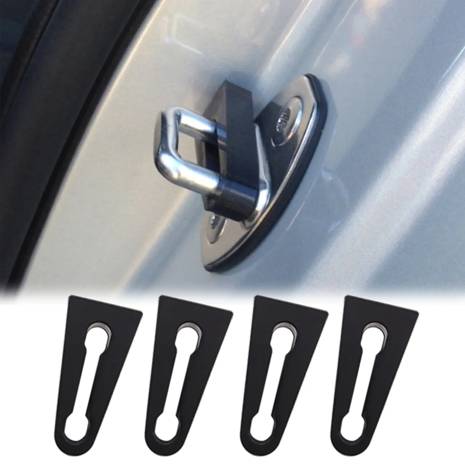 4-teiliges Set Stoßdämpfer-Gummi pads für VW, für Audi-Skoda-Front-Türschloss-Puffer und Ersatz zubehör für leise Dichtung dämpfer