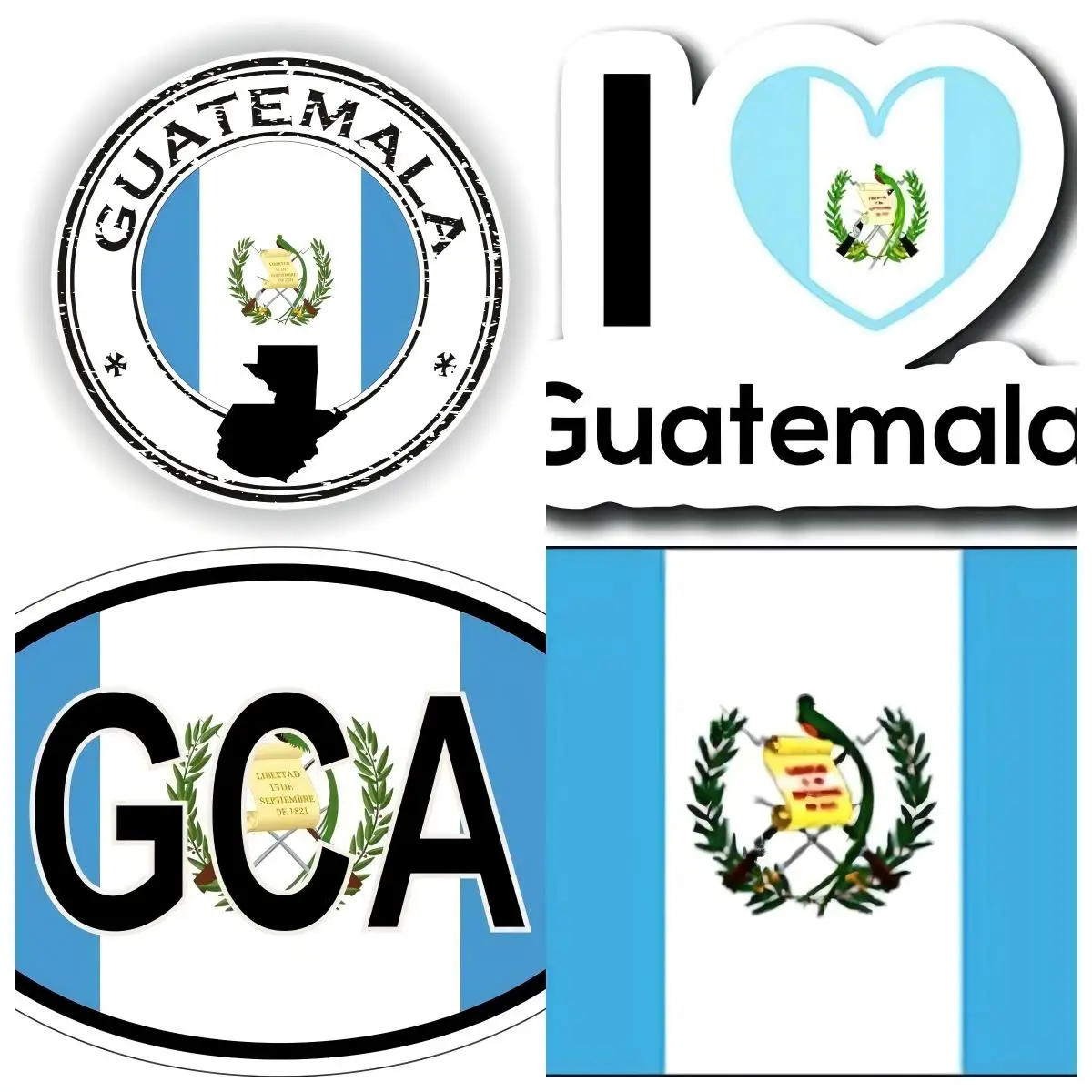 

Only Applicable To Guatemala Garbage Travel Stamps, Car Bumper Sticker, Decals Body Guitar Windows Sports Racing Exterior Decor