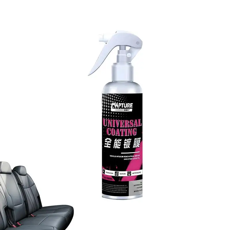 Car Carpet Cleaner Car Interior Leather Conditioner Foam Cleaning Spray Auto Leather Clean Wash Cleaning Curing Agent 260ml Car