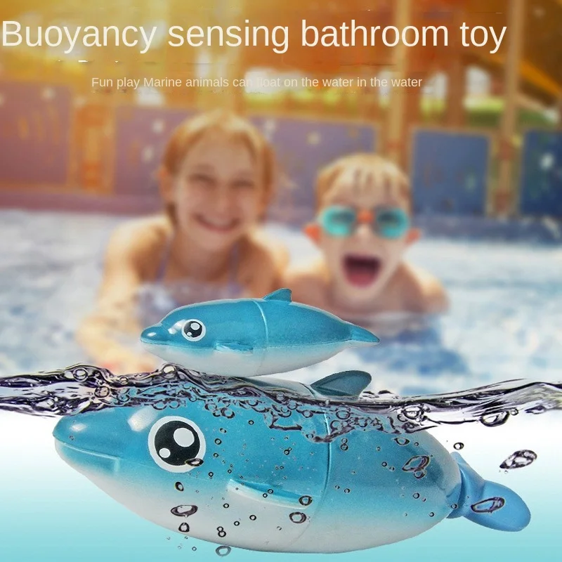 Doki-juguetes de baño para niños, juego de agua, pulpo, Delfín de agua, León marino, novedad de 2024, envío directo