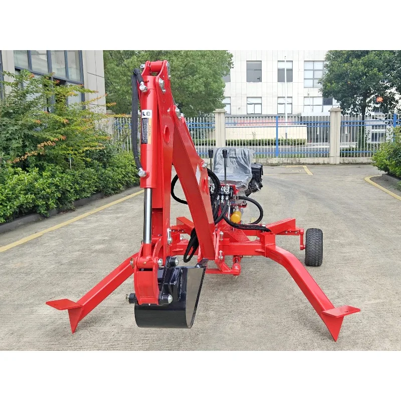 2026 Mini Trencher Backhoe for ATV with 15HP Engine