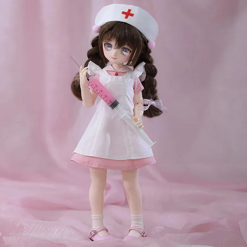 

Фэнтезийный ангел Тамако 1/4 BJD, кукла из смолы SD, аниме-фигурка BJD, полный комплект, униформа медсестры, куклы с шариковыми шарнирами