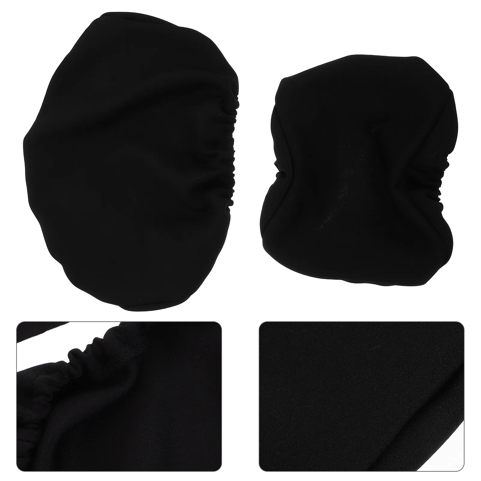 2Pcs Gaming Chair Cushion Covers Neck Lumbar Support Pillow Slipcover Breathable Material Computer Desk Chair Headrest