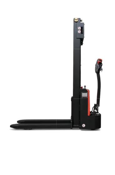 Economic 1.2ton 1200kg Forklift Self Loading Lift Electric Pallet Stacker Price with CE ISO Certification
