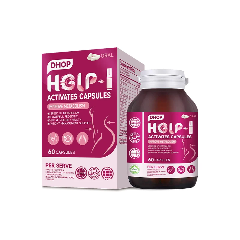 

DHOP: 60 капсул – Натуральная формула от кислотного рефлюкса для здоровья пищеварения