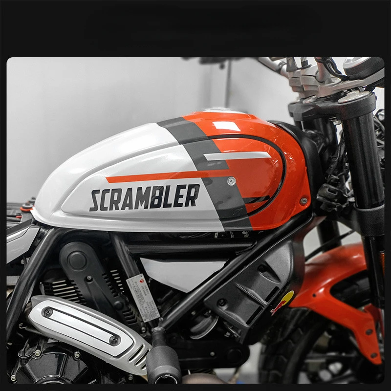 Für DUCATI Scrambler 800 CLASSIC Tank Pad Gas Tank Traktion Pads Kraftstoff Tank Griffe Seite Aufkleber Knie Griffe Protektoren