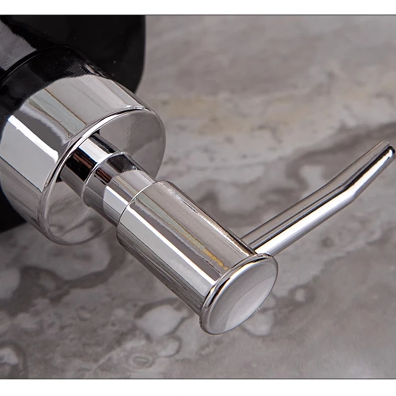 Nordic Lotion Bottle Hand Press Pump Head Sub Container Beauty Salon Liquid Soap Dispenser Bathroom Accessories black white