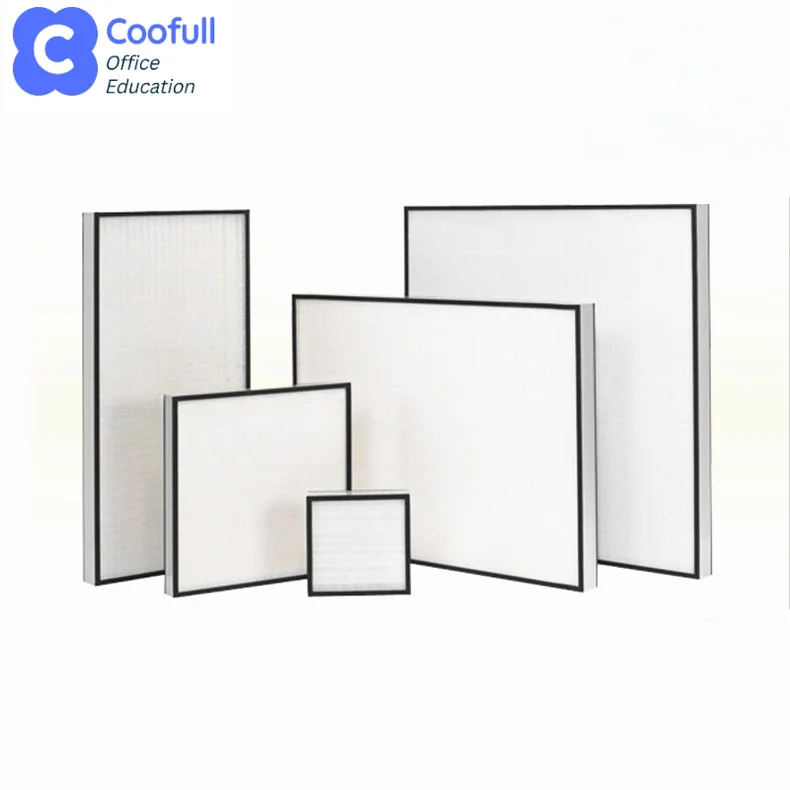 COOFULL FFU baffle-free plate and frame high-efficiency air filter, clean room HEPA filter, high-efficiency filter, manufacturer