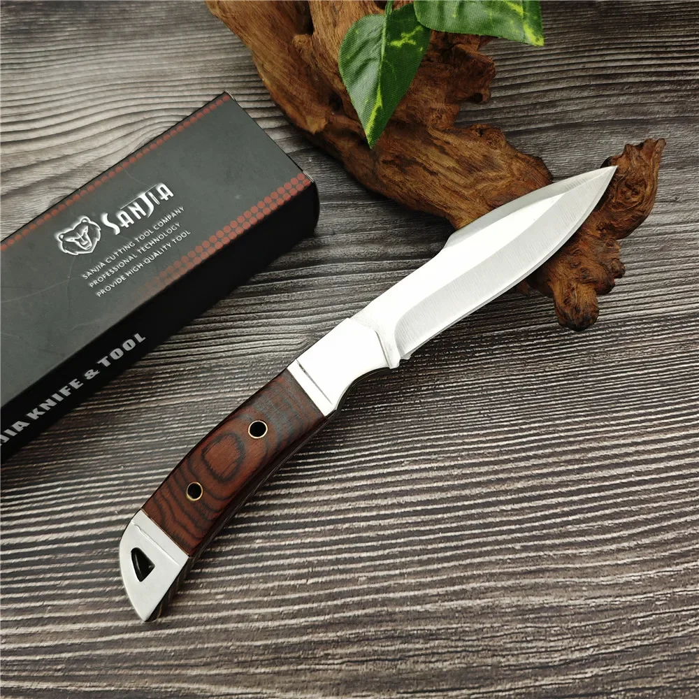 k91 Tactical 5cr13mov Blade Colored Wood Handle Folding Pocket Knife Self Defense EDC Survival Hunting Tools Camping Knives