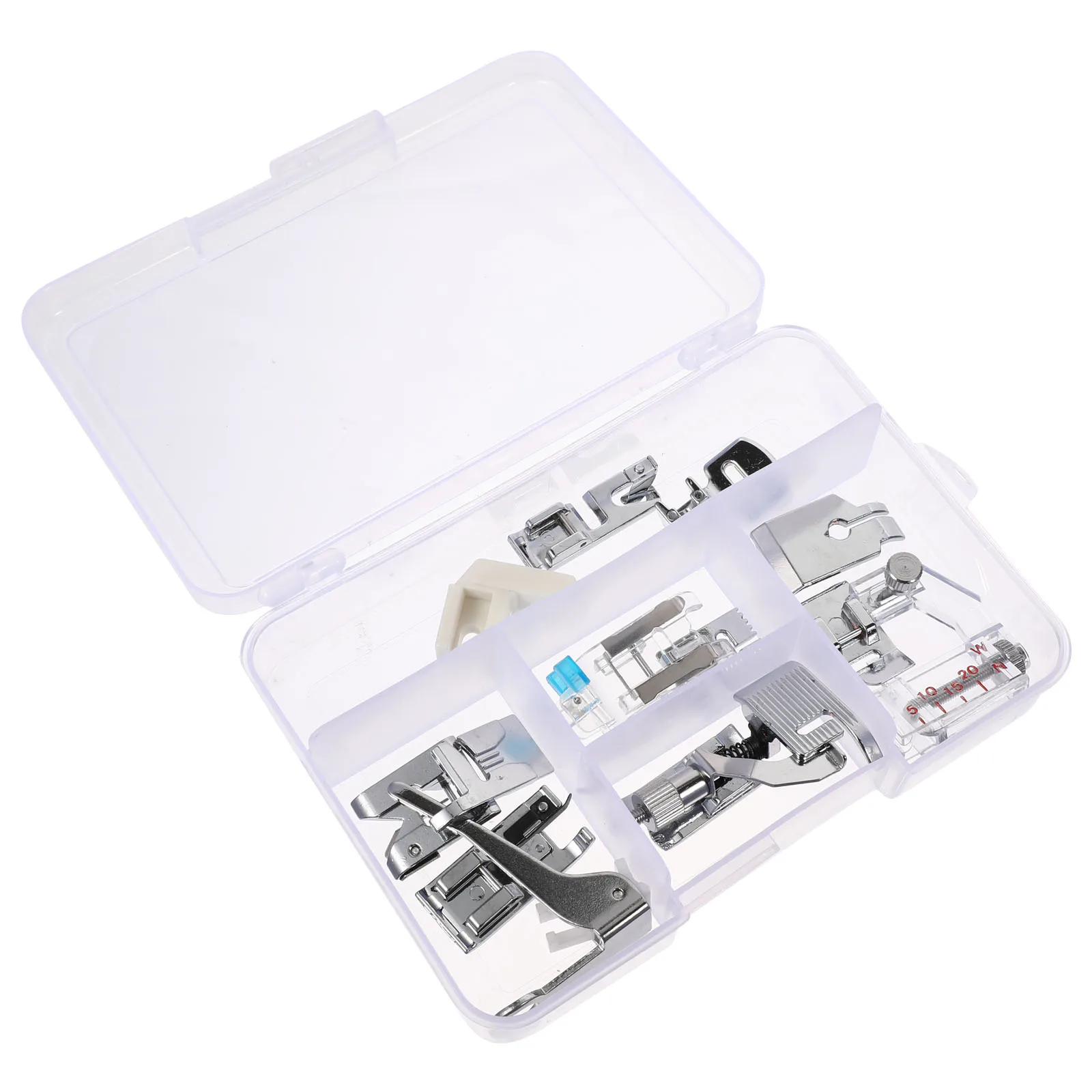 

14 Pcs Sewing Machine Presser Foot Home Parts Gather Pressure Feet Metal Kit Stitching Accessory